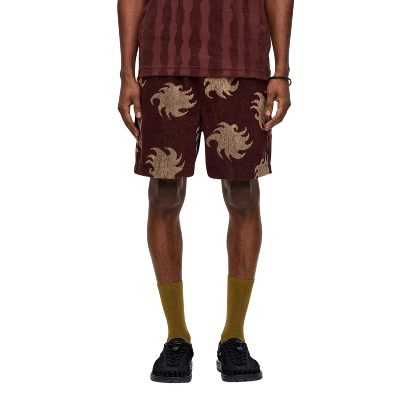 Terry Shorts – Mocha Ember