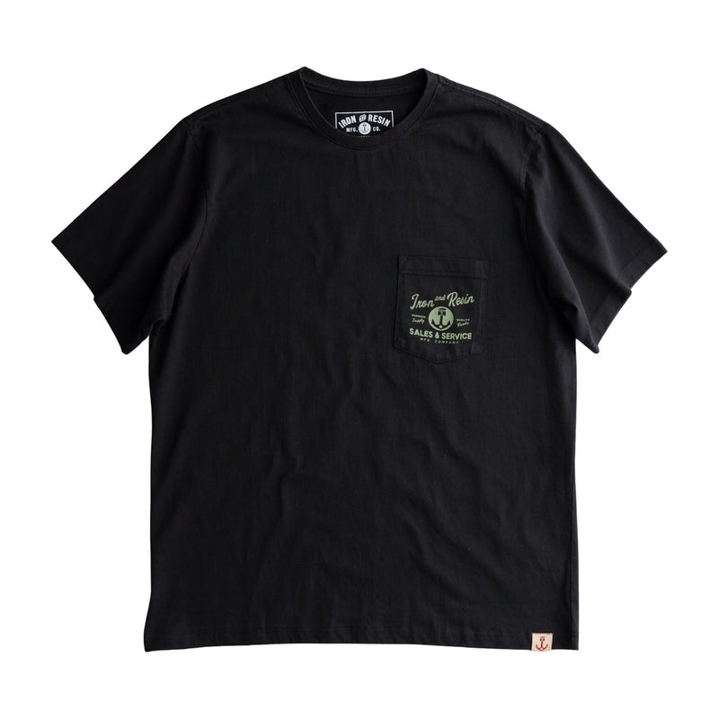Old Cowboy Pocket Tee – Black