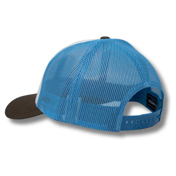 Old Town Cowboy White/ Brown/ Blue - Rooster 
