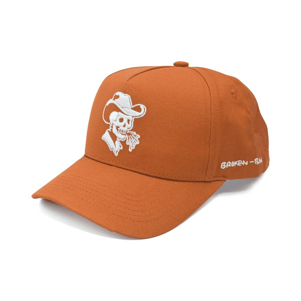 Orange Clay Snapback - Rooster 