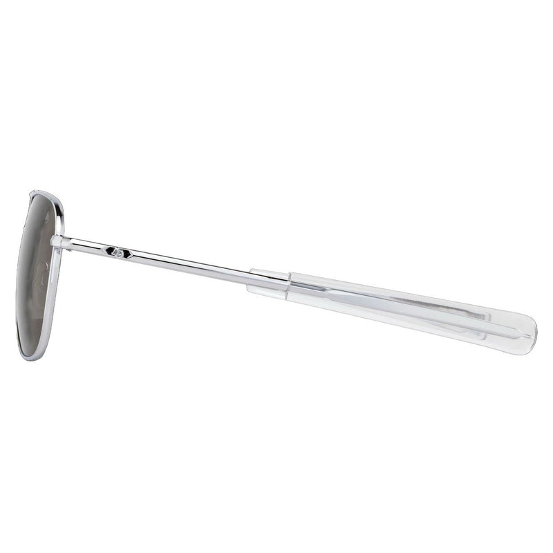 Original Pilot (55-20-140mm) – Silver/ Green Nylon Polarized