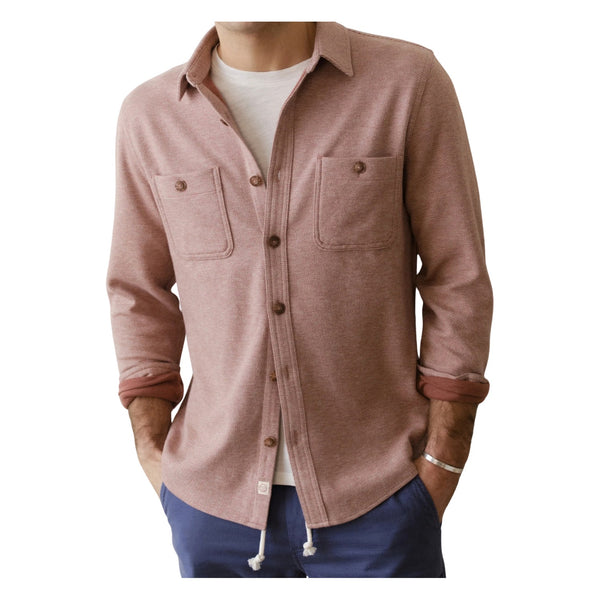 Pacifica Stretch Twill Overshirt - Rooster 