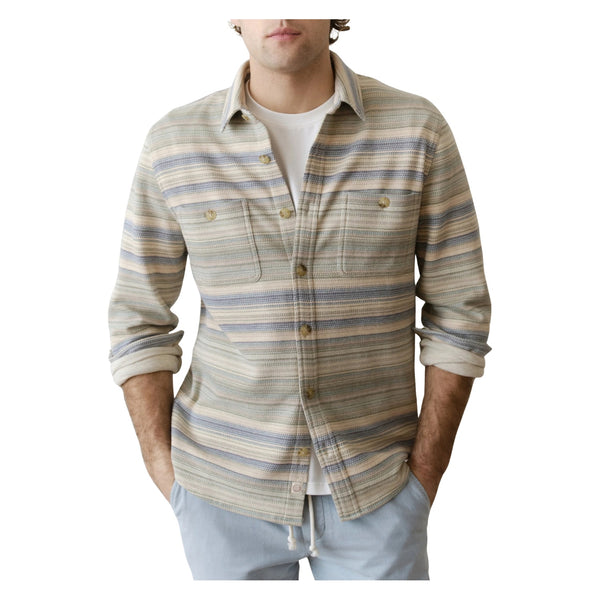 Pacifica Stretch Twill Overshirt - Rooster 