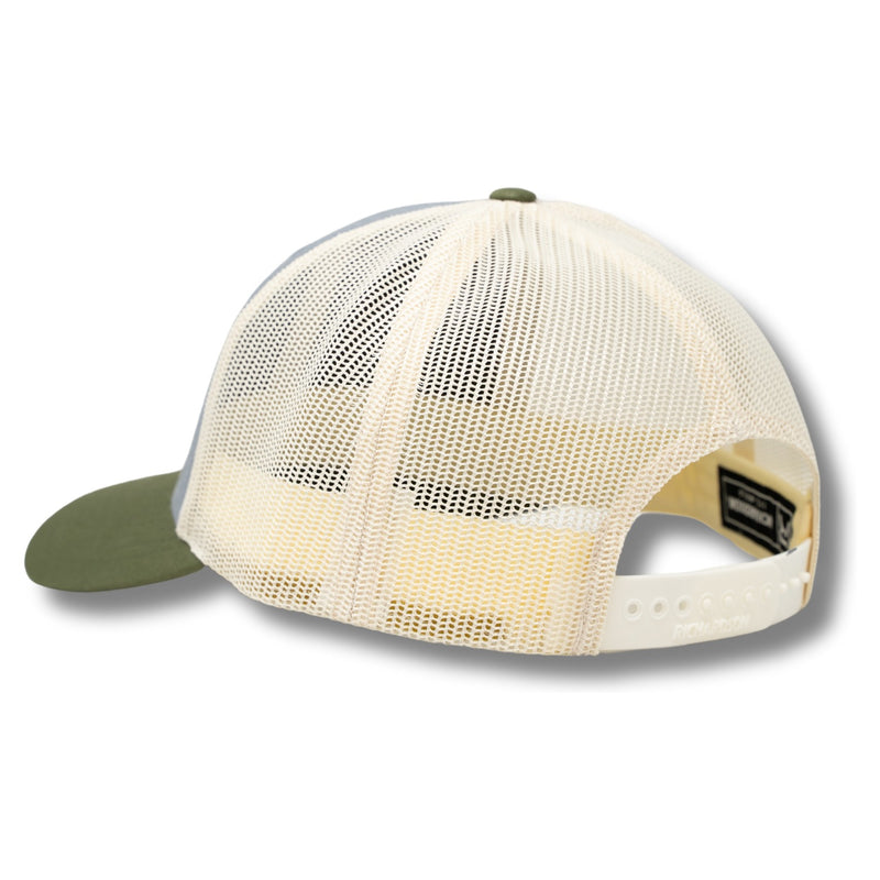 Painted Desert Grey/Birch/Green Trucker – Grey/Birch/Green
