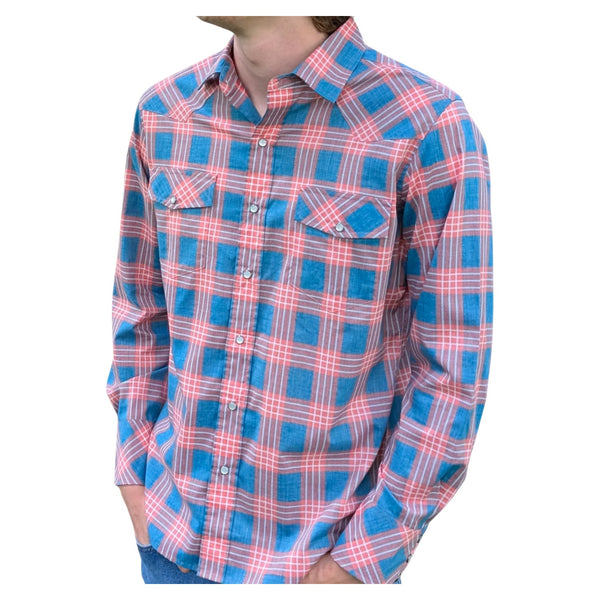 Palaka Nui Long Sleeve Shirt - Rooster 