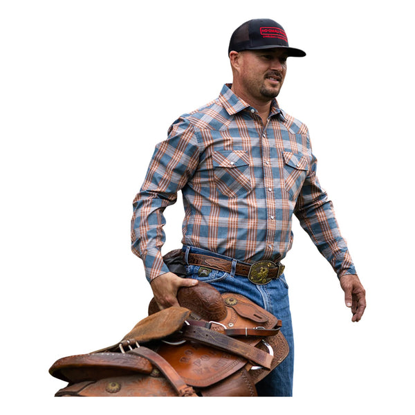 Palaka Nui Long Sleeve Shirt - Rooster 
