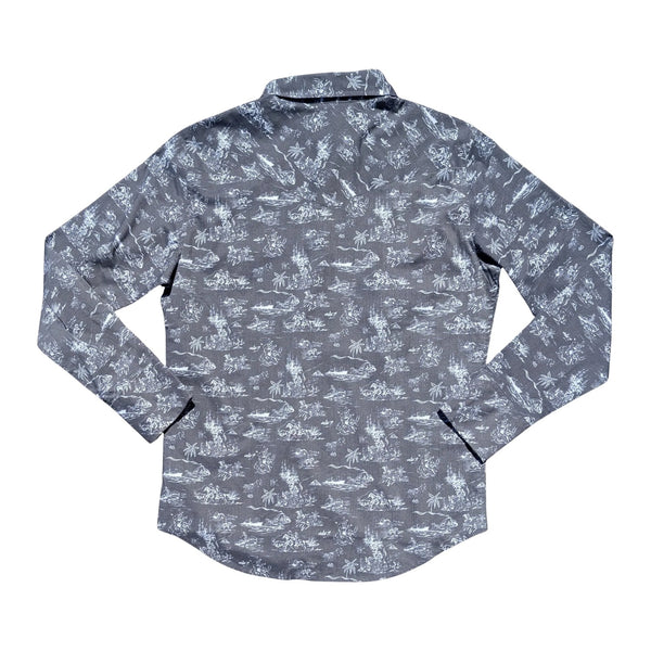 Paniolo Long Sleeve Shirt - Rooster 