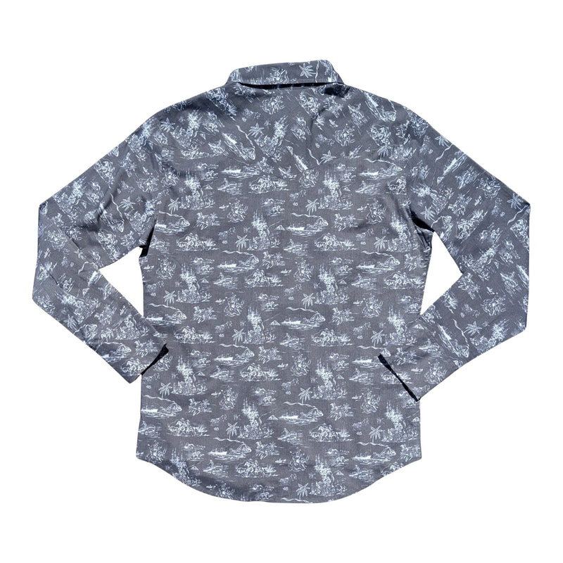 Paniolo Long Sleeve Shirt – Black
