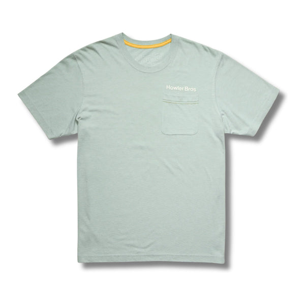 Pelican Postage Pocket T- Shirt – Puritan Grey
