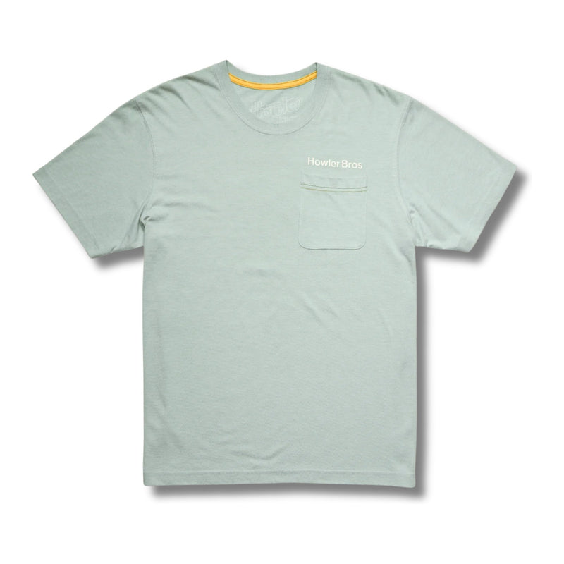Pelican Postage Pocket T- Shirt – Puritan Grey
