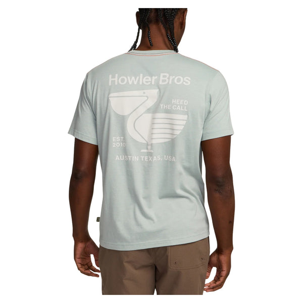 Pelican Postage Pocket T- Shirt – Puritan Grey