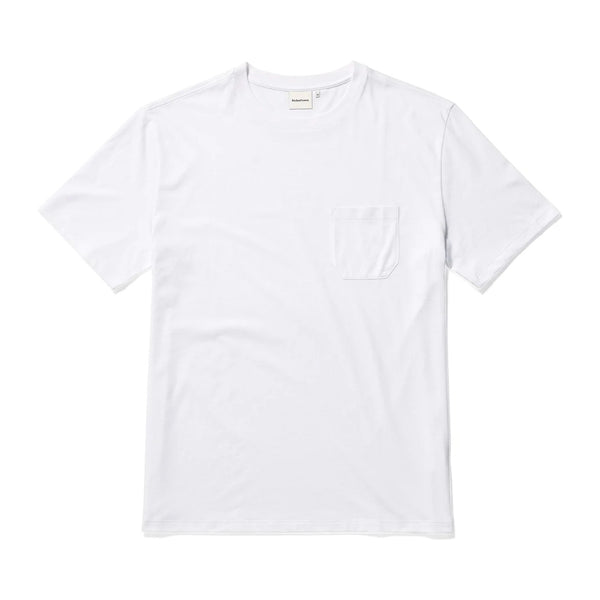 Pima Pocket Tee – White