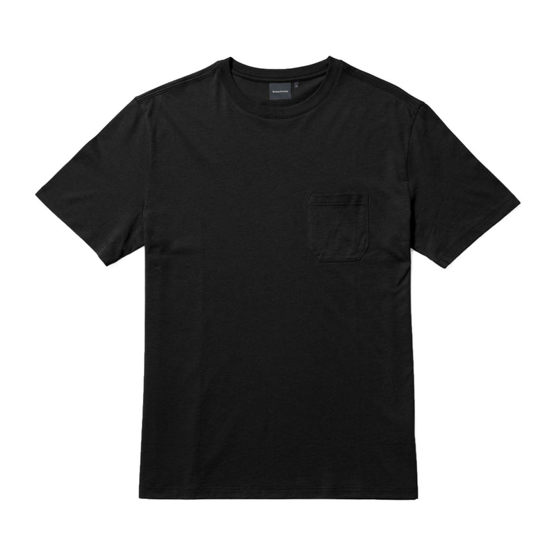 Pima Pocket Tee – Black