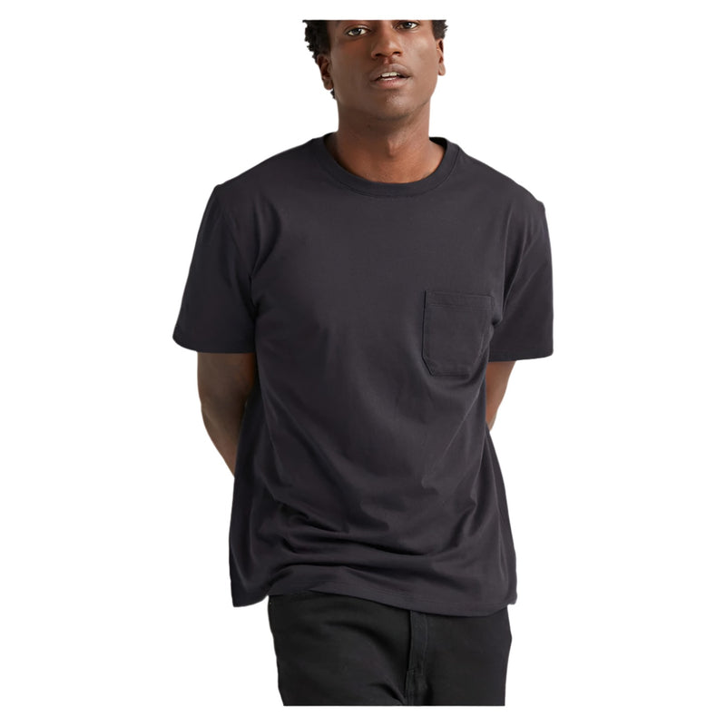 Pima Pocket Tee – Black