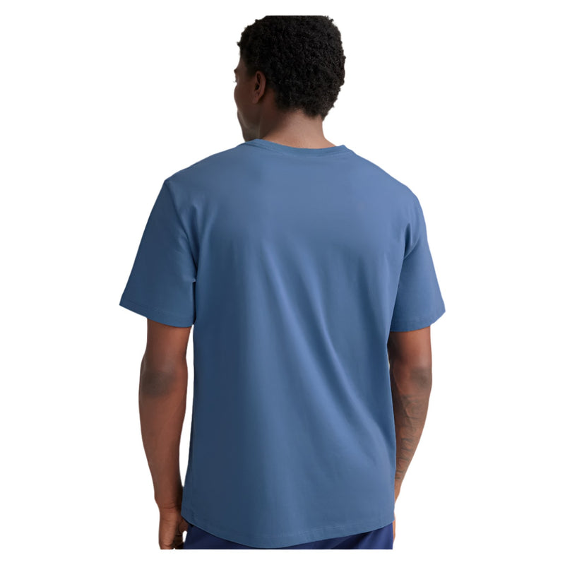 Pima Pocket Tee – Blue Horizon