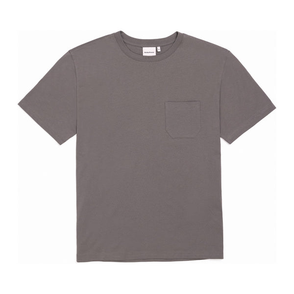 Pima Pocket Tee – Gunmetal