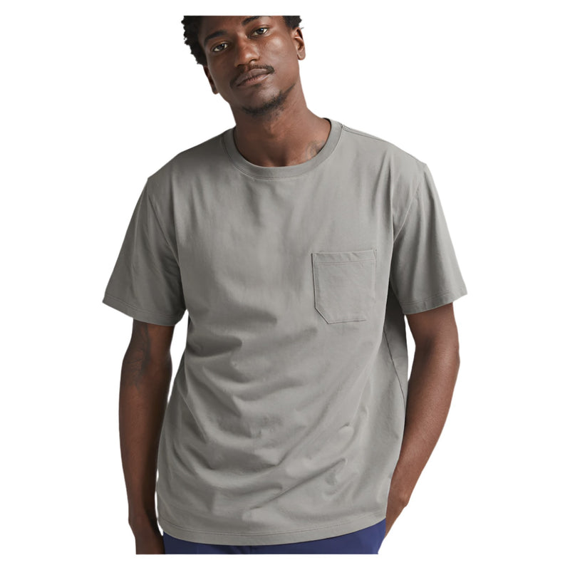 Pima Pocket Tee – Gunmetal