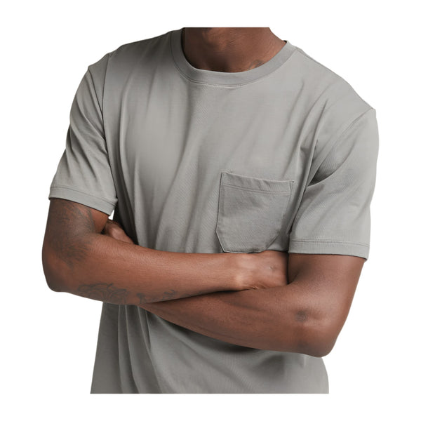 Pima Pocket Tee – Gunmetal