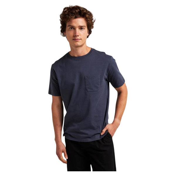 Pima Pocket Tee – Blue Nights