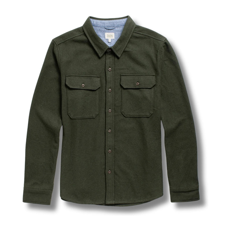 Pointer Overshirt – Dark Sage