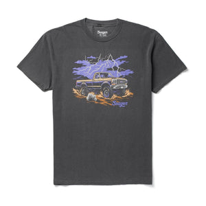 Premium Mud Romp Tee – Pigment Black