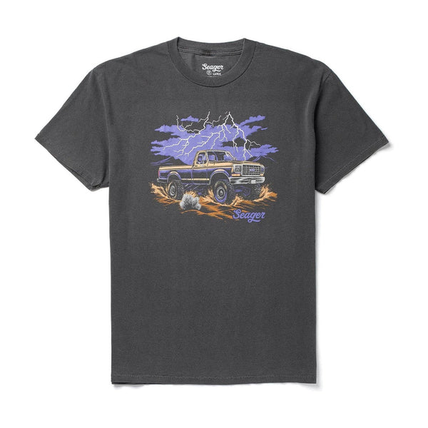 Premium Mud Romp Tee – Pigment Black