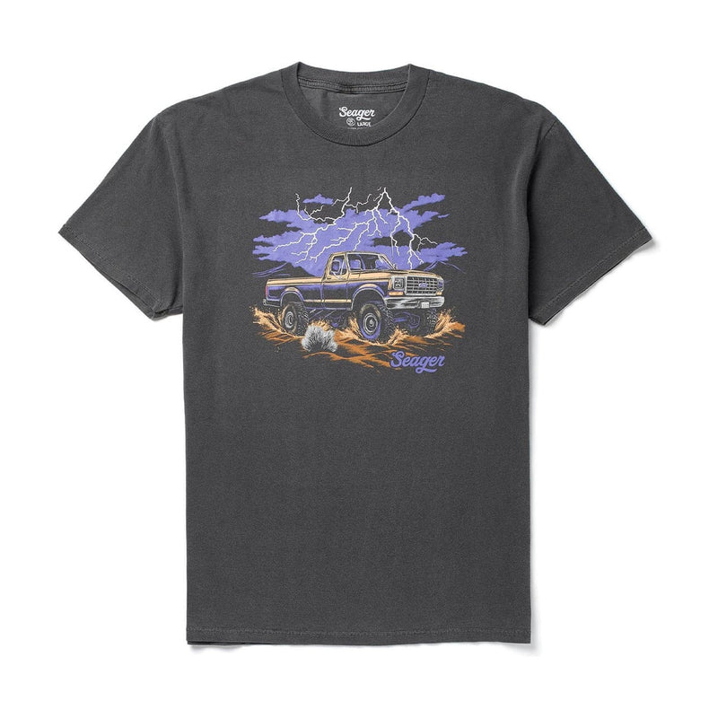 Premium Mud Romp Tee – Pigment Black