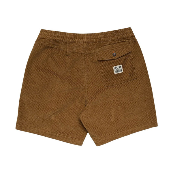 Pressure Drop Cord Shorts - Grid - Rooster 