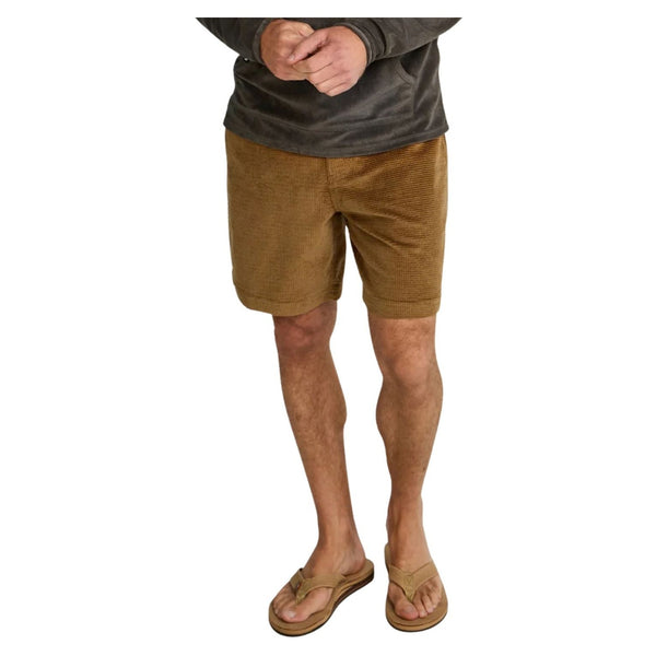 Pressure Drop Cord Shorts - Grid - Rooster 