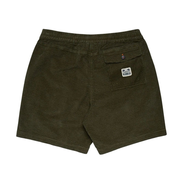 Pressure Drop Cord Shorts - Grid - Rooster 