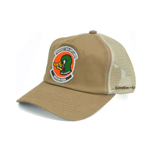 Protect Our Wetlands Unstructured Vintage Snapback Tan - Rooster 