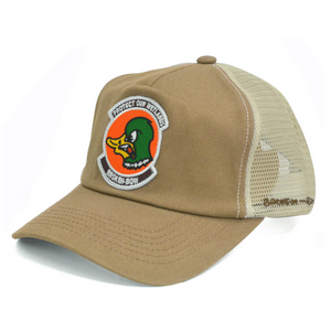 Protect Our Wetlands Unstructured Vintage Snapback Tan - Rooster 