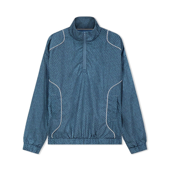 Pullover Piped QTR Zip – Western Sky Blue
