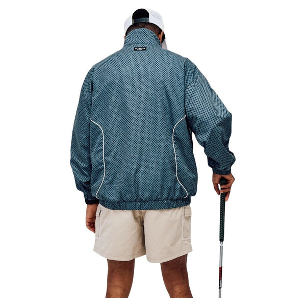 Pullover Piped QTR Zip – Western Sky Blue