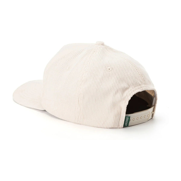 Ramblin' Woman Corduroy Snapback Cream/Forest - Rooster 