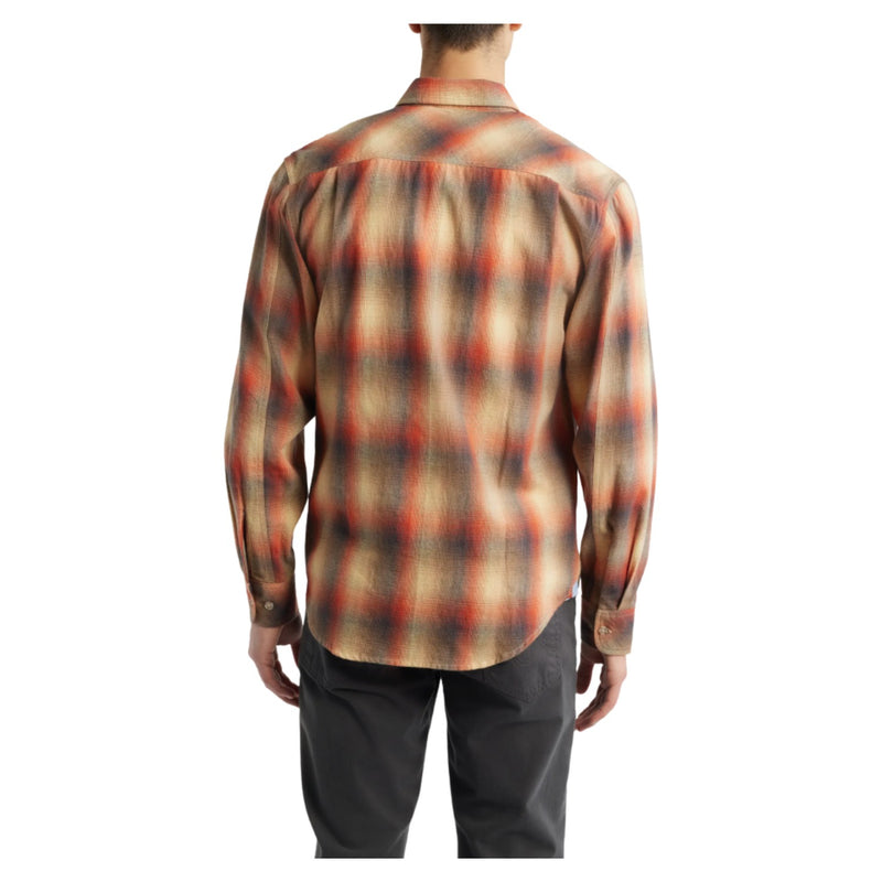 Ranchero Long Sleeve Woven Shirt – Pumpkin