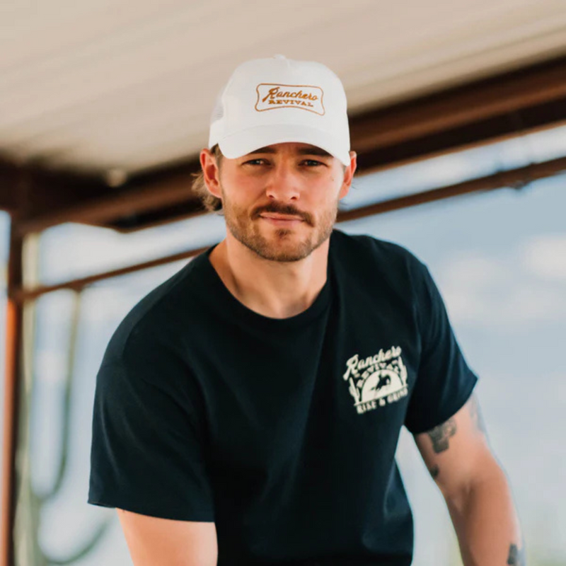 Ranchero Trucker – White