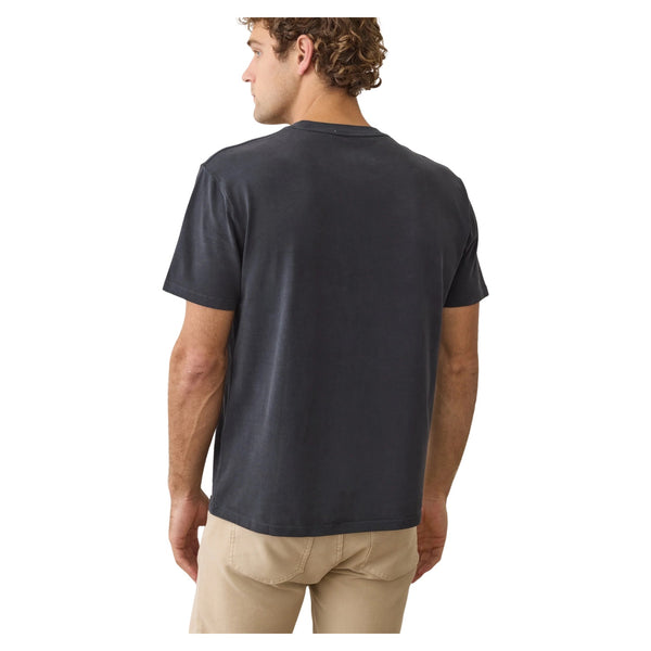 Relaxed Cloud 9 Sueded Jersey Tee – Black