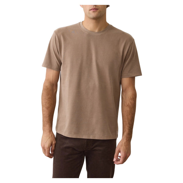 Relaxed Cloud 9 Sueded Jersey Tee – Woodsmoke