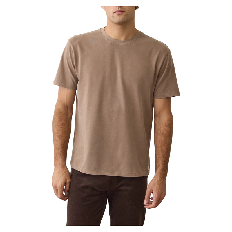 Relaxed Cloud 9 Sueded Jersey Tee – Woodsmoke