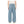 Back view of Frame Relaxed Jean in Jefferson with traditional back pockets, tonal stitching, and leather logo patch at the waistband