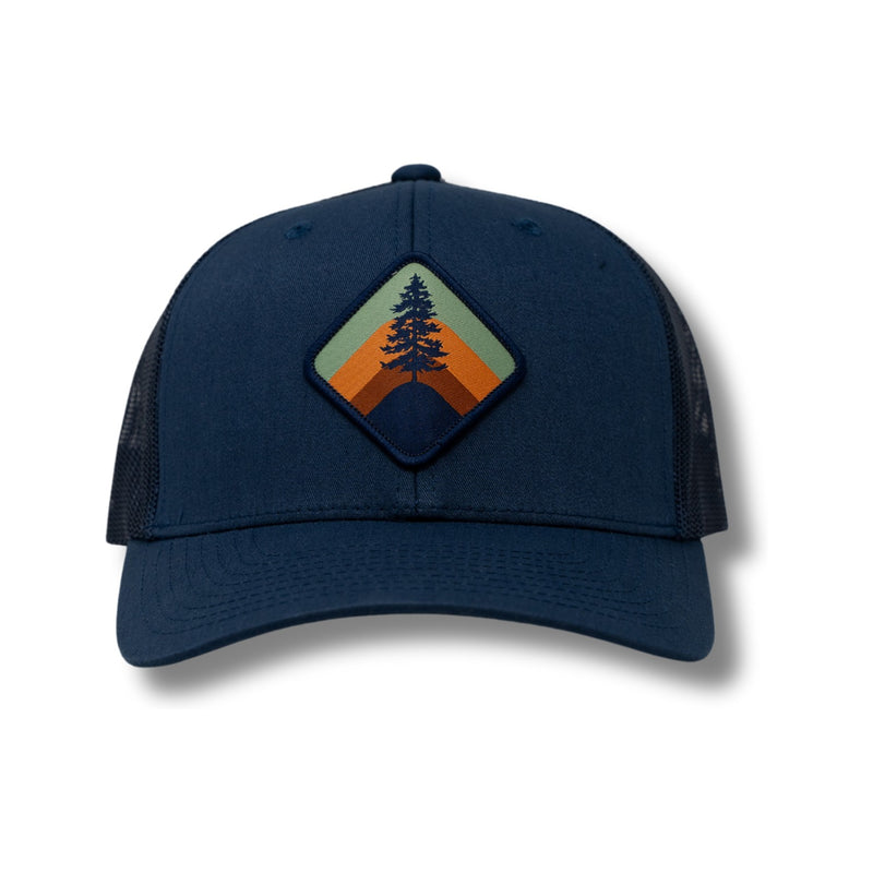 Retro Pine Navy/Navy Trucker – Navy/Navy