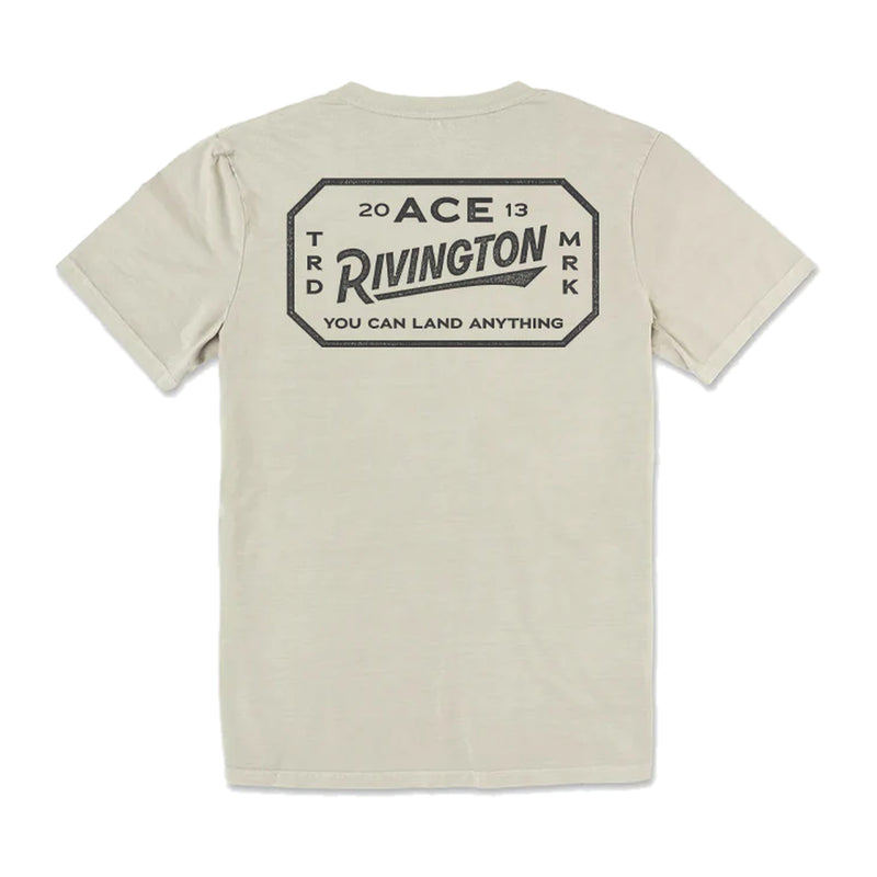 Super Supima Tee - Retro Shape - Sand - Rooster 