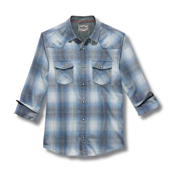 Rocklin LS Vintage Soft Western Shirt - Rooster 