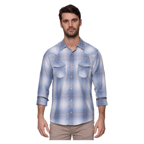 Rocklin LS Vintage Soft Western Shirt - Rooster 