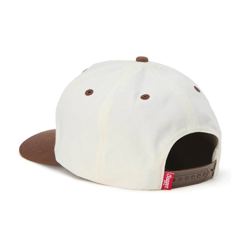 Rodeo Snapback – Cream/Brown