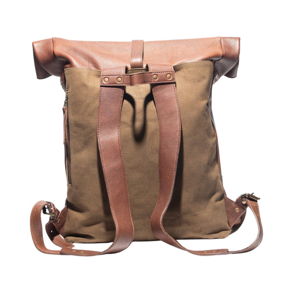 Roll Top Backpack - Rooster 