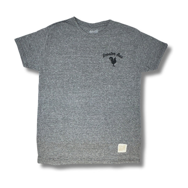 Shop The Rooster Tee – Streaky Grey/ Black