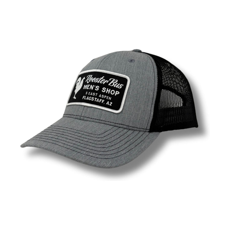 Rooster Shop Hat - Flagstaff – Heather Grey/ Black