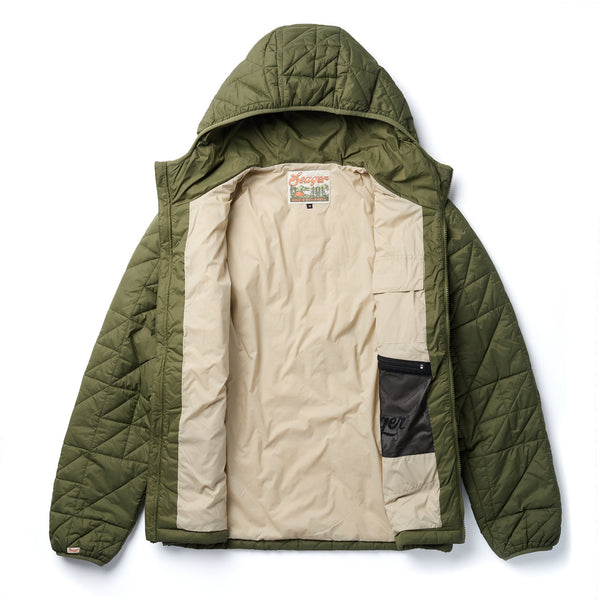 Ruff & Tuff Puff Jacket – Light Moss